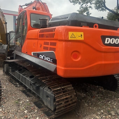 ভালো দাম ব্যবহৃত Doosan DX340 Excavator 34 টন ক্রলার Digger ভারী দায়িত্ব নির্মাণ মেশিন অনলাইন