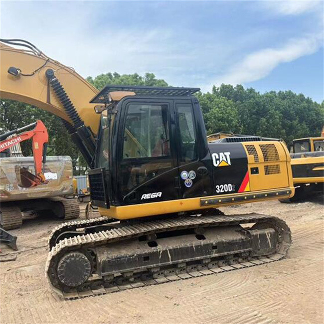 Good Heath Япония Оригинальный использованный экскаватор CAT для продажи 320D KaiShu Machinery
