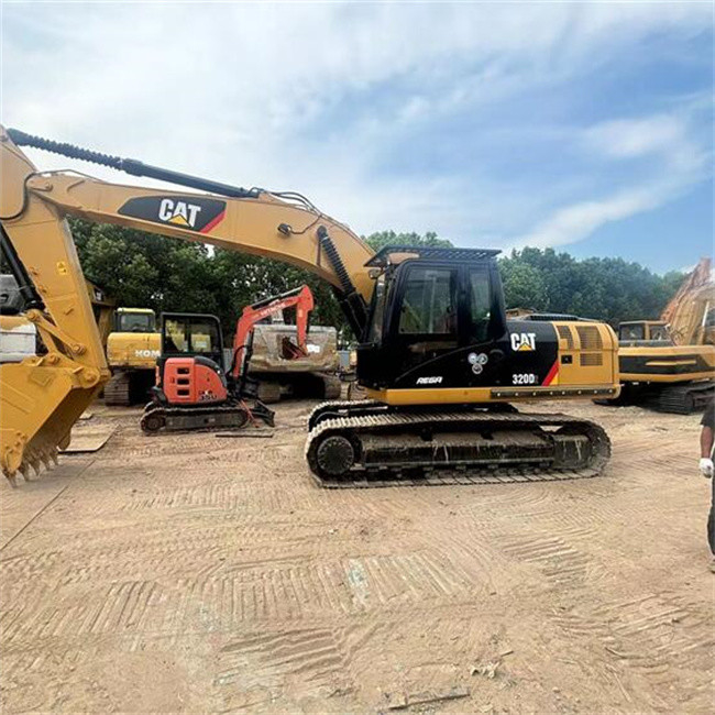 Good Heath Япония Оригинальный использованный экскаватор CAT для продажи 320D KaiShu Machinery