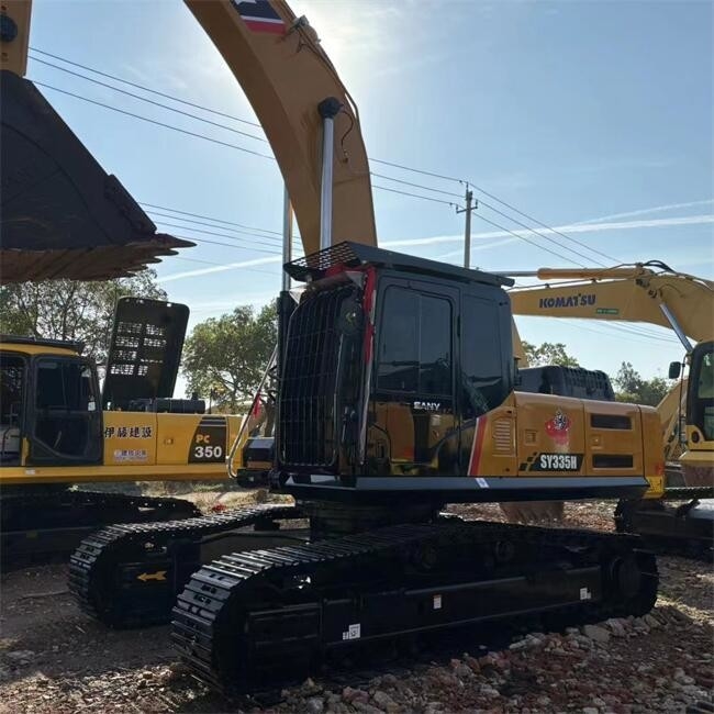 Подержанный экскаватор Sany SY335H 33 тонны меньше 33000 кг в час