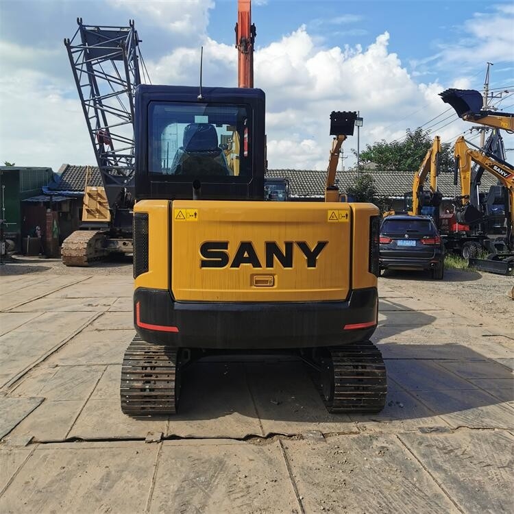Мини использованный экскаватор Sany SY55U Sany 5 тонн экскаватор с оригинальными частями
