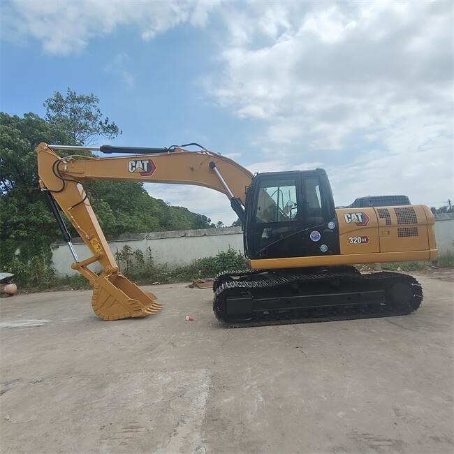 110 кВт Использованная гусеничная экскаватор 320 GC 20 тонн Cat экскаватор для горных работ
