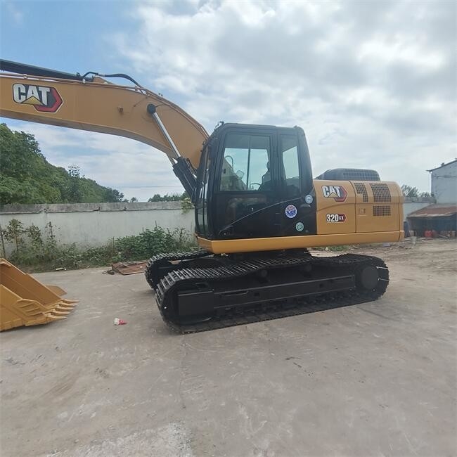 110 кВт Использованная гусеничная экскаватор 320 GC 20 тонн Cat экскаватор для горных работ