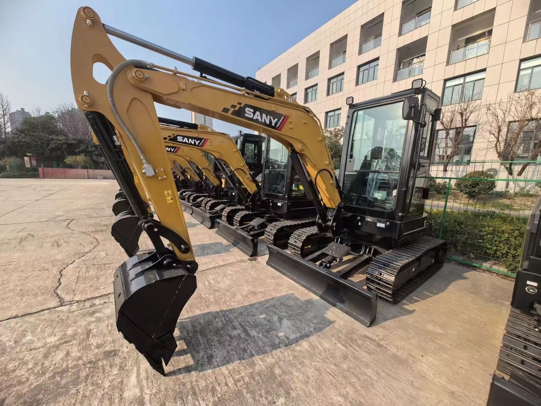 20.4KW Использованный экскаватор Sany SY35U Sany 3 тонны экскаватор с оригинальными частями