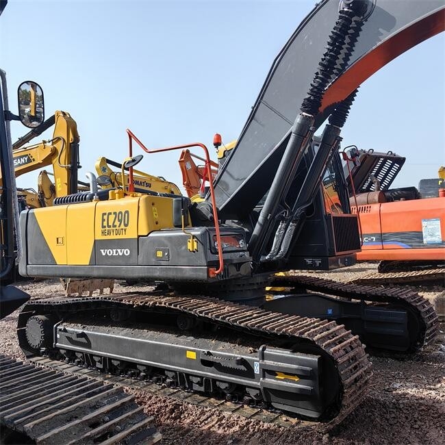 Подержанный экскаватор Volvo EC290 Использованный экскаватор Volvo Digger 29 тонн с цепочкой ползания