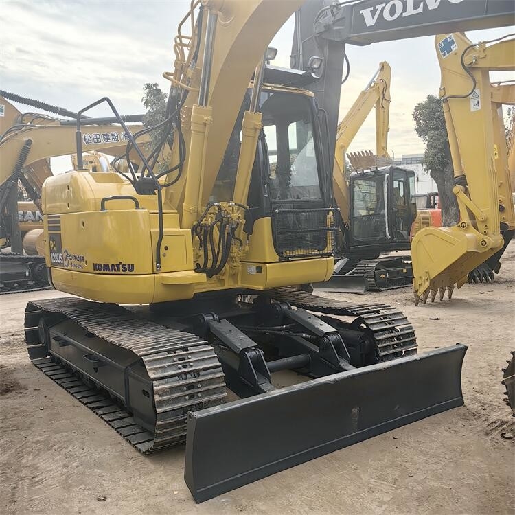 Escavatori di scarico usati Komatsu PC128 Escavatori da 12 tonnellate con parti originali