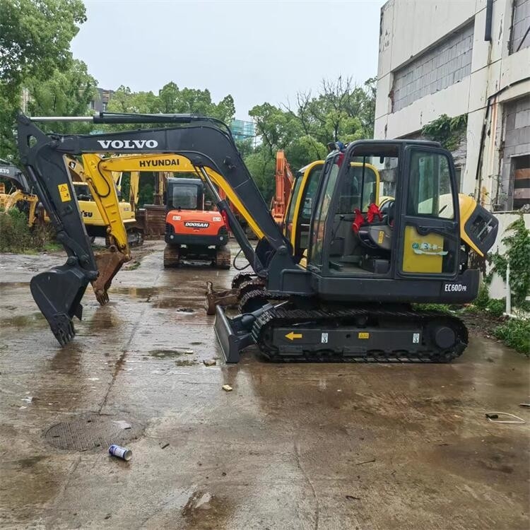 Оригинальная Корея Подержанные экскаваторы Volvo Ec60d 6 тонн Подержанный Volvo Digger