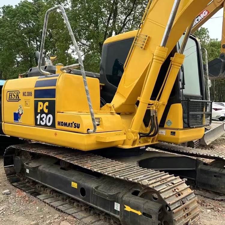 PC130-7 Подержанные экскаваторы Komatsu Используемые 13 тонн экскаватор 66КВт мощность