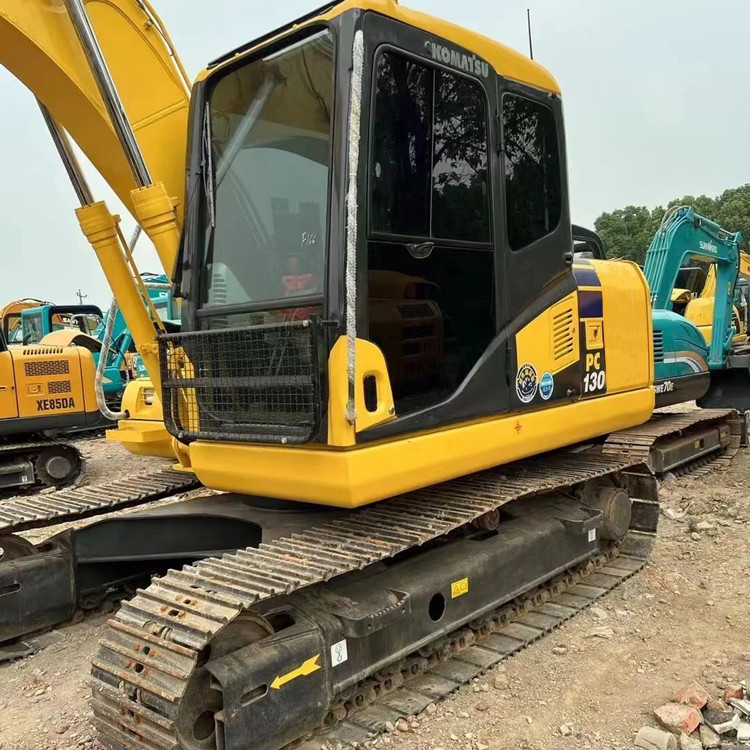 PC130-7 Подержанные экскаваторы Komatsu Используемые 13 тонн экскаватор 66КВт мощность
