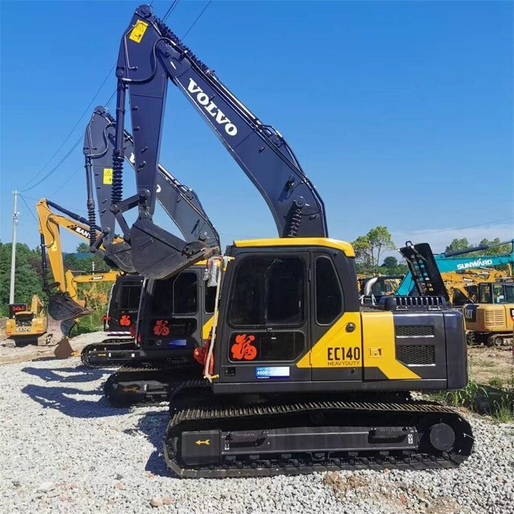 Подержанный экскаватор Volvo Ec140d 14 тонн длинный рабочий час