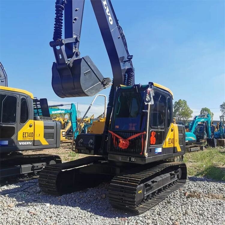 Подержанный экскаватор Volvo Ec140d 14 тонн длинный рабочий час