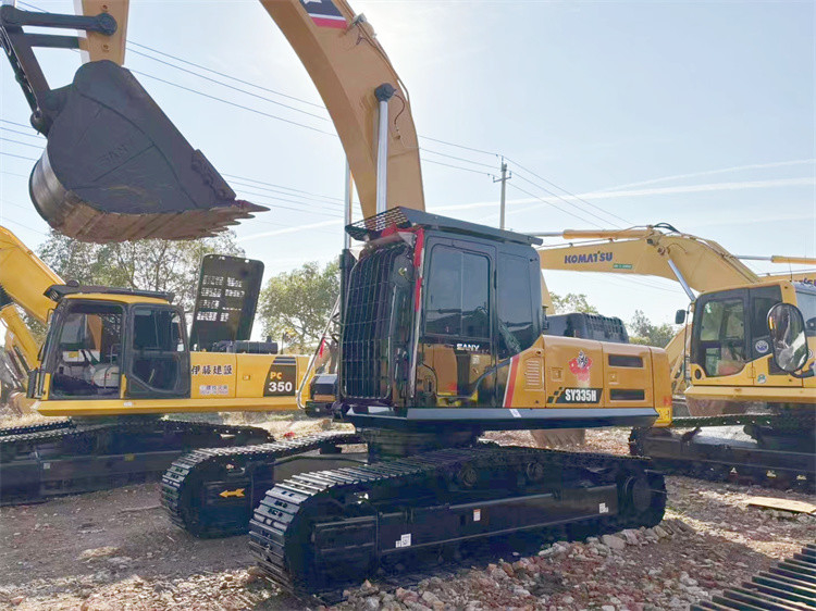 Подержанный экскаватор Sany SY335H 33 тонны меньше 33000 кг в час