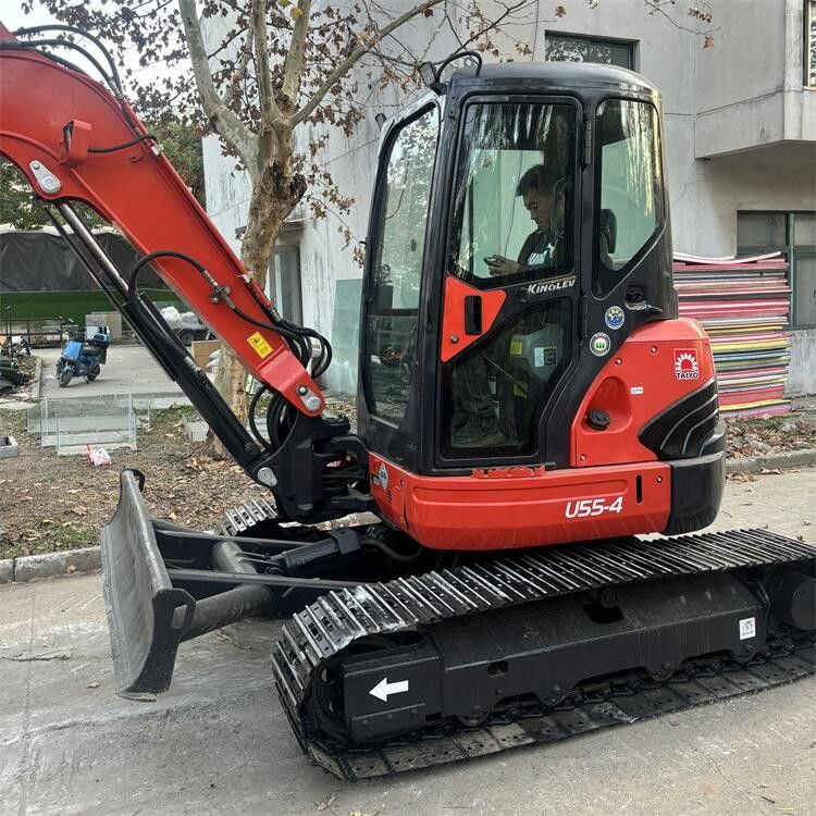 Подержанные экскаваторы Kubota U55-4 Используемые экскаваторы Kubota 5 тонн с цепью ползучей