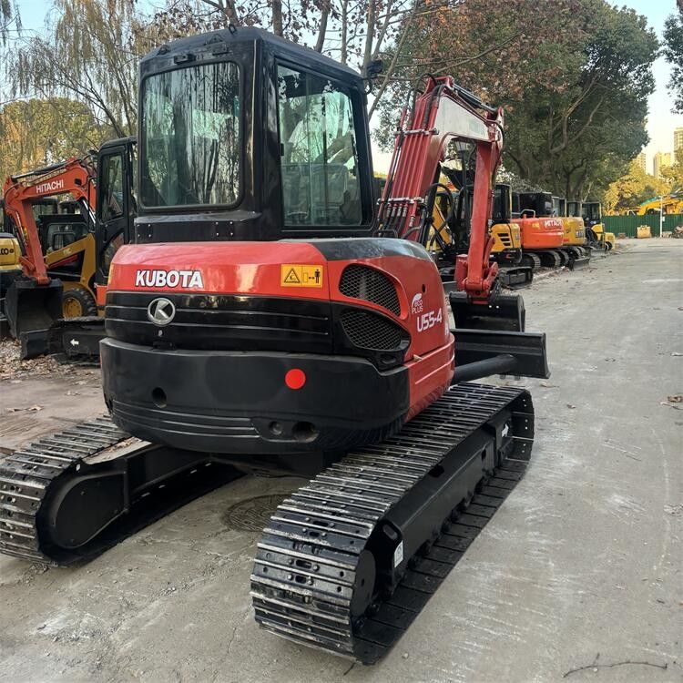 Подержанные экскаваторы Kubota U55-4 Используемые экскаваторы Kubota 5 тонн с цепью ползучей