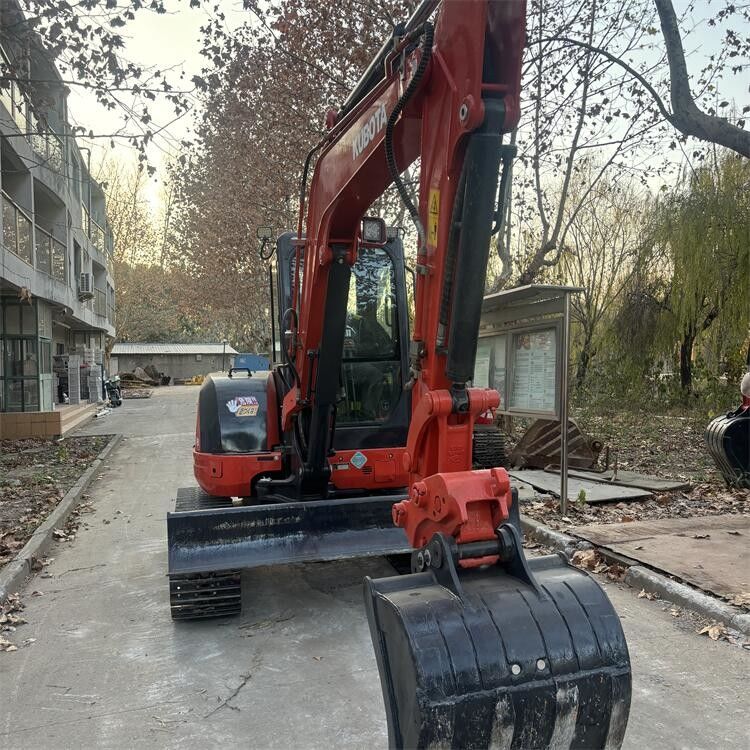 Подержанные экскаваторы Kubota U55-4 Используемые экскаваторы Kubota 5 тонн с цепью ползучей