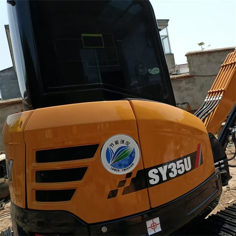 Использованный экскаватор Sany SY35U С другой руки Sany 3 тонны экскаватор с оригинальными частями