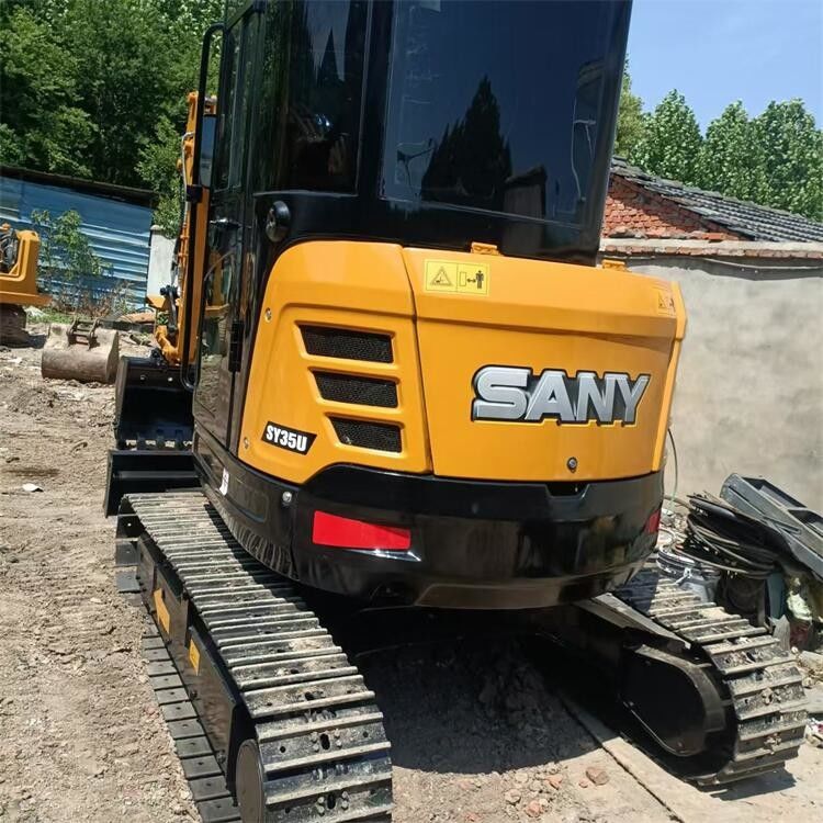 Использованный экскаватор Sany SY35U С другой руки Sany 3 тонны экскаватор с оригинальными частями