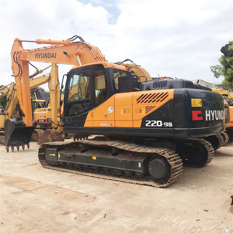 Used R220-9 Excavator Hyundai Hydraulic Crawler Digger Good Condition Second Hand Hyundai Digger