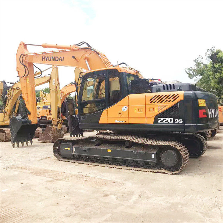 Used R220-9 Excavator Hyundai Hydraulic Crawler Digger Good Condition Second Hand Hyundai Digger