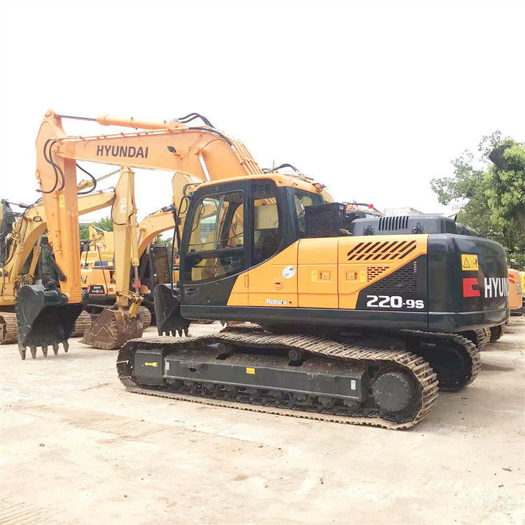 Used R220-9 Excavator Hyundai Hydraulic Crawler Digger Good Condition Second Hand Hyundai Digger