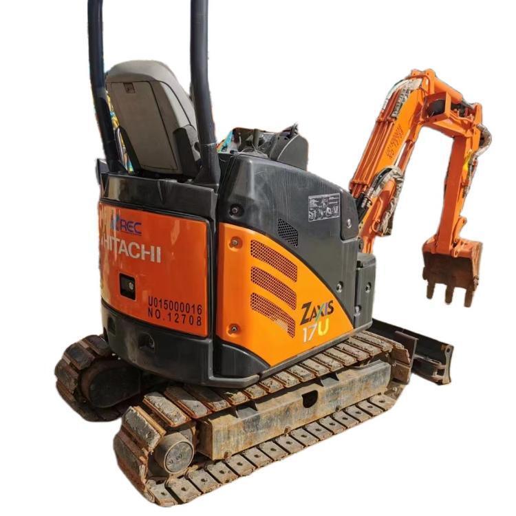 Used Hitachi ZX17 Mini Excavator with 1.7 ton Operating Weight 0.04 M³ Bucket Capacity and 1500 KG Machine Weight