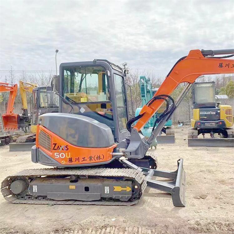 Used Hitachi ZX50 Mini Excavator with 5 Ton Operating Weight 2021 Year Model and 2001-4000 Working Hours