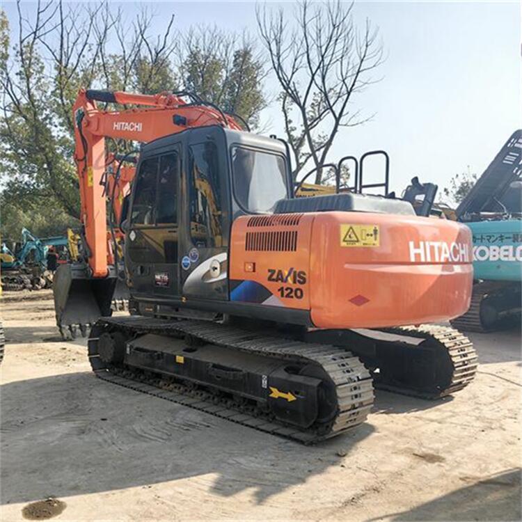 Used Hitachi ZX120 Excavator with 0.59 Bucket Capacity 12000 KG Machine Weight and 72.7kw Power