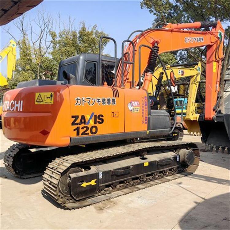 Used Hitachi ZX120 Excavator with 0.59 Bucket Capacity 12000 KG Machine Weight and 72.7kw Power